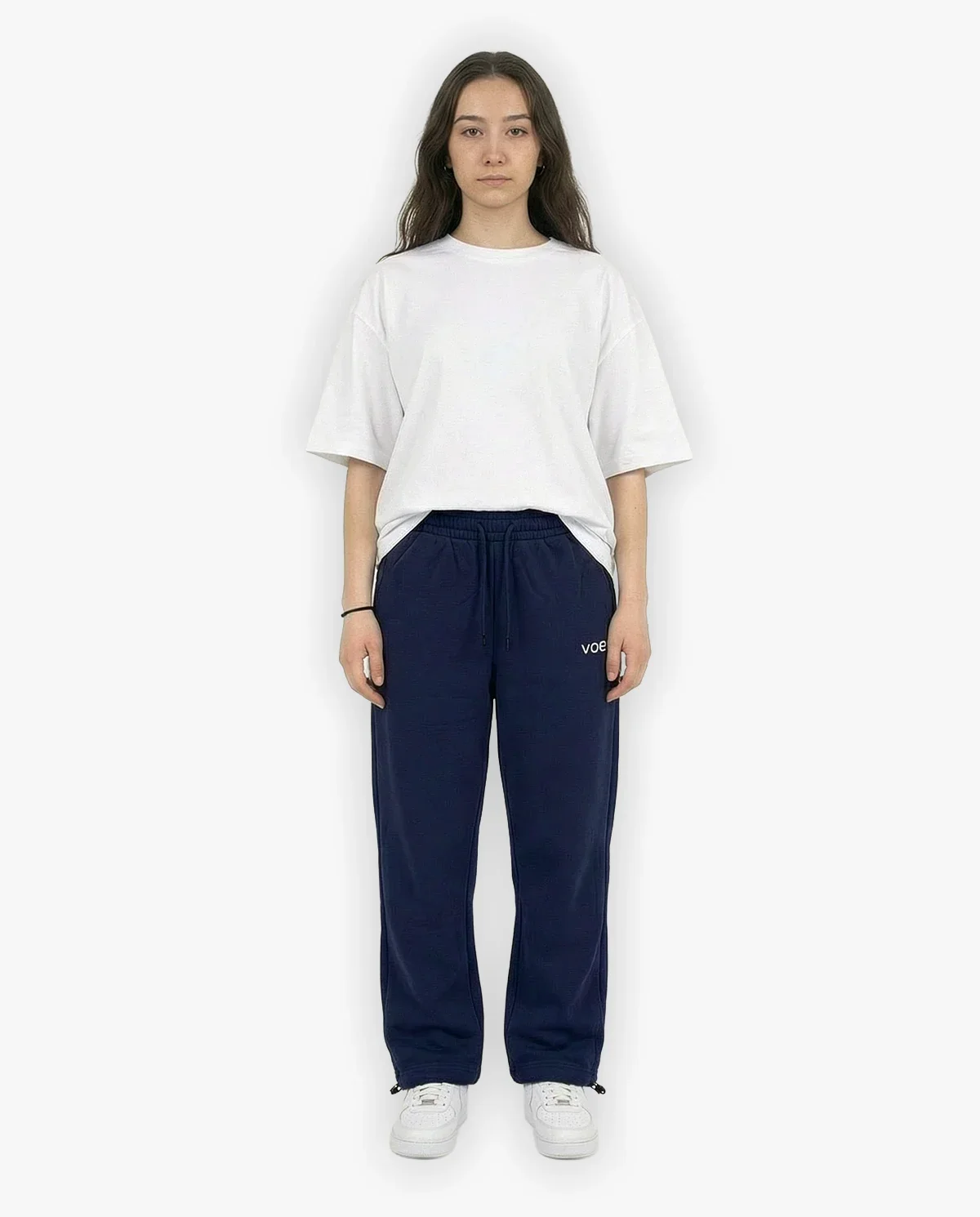 Voe Yazlık Ayarlanabilir Paça Oversize Unisex Eşofman Altı