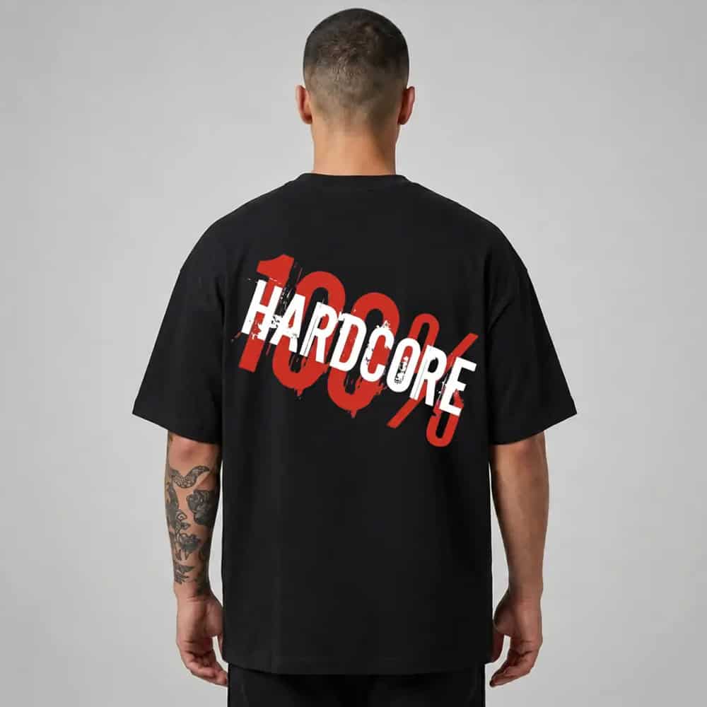 Oversize Premium T-Shirt %100 Hardcore