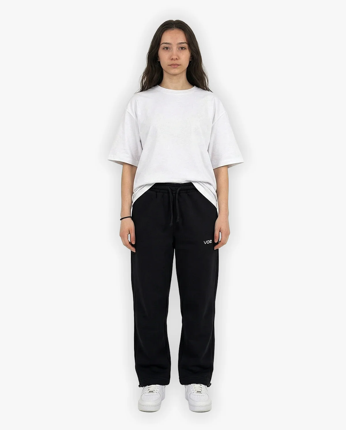 Voe Yazlık Ayarlanabilir Paça Oversize Unisex Eşofman Altı