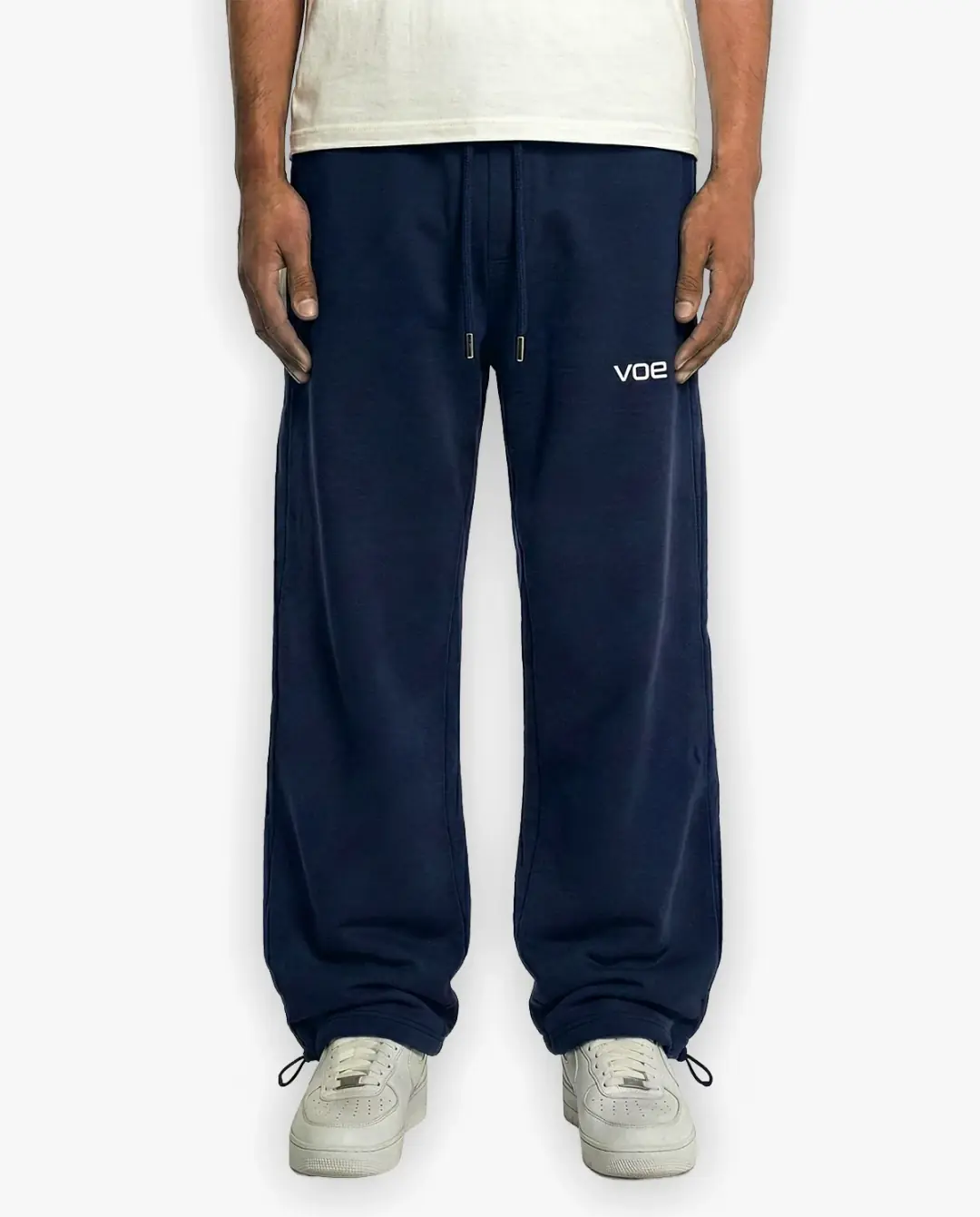 VOE Kışlık Ayarlanabilir Paça Oversize Unisex Eşofman Altı