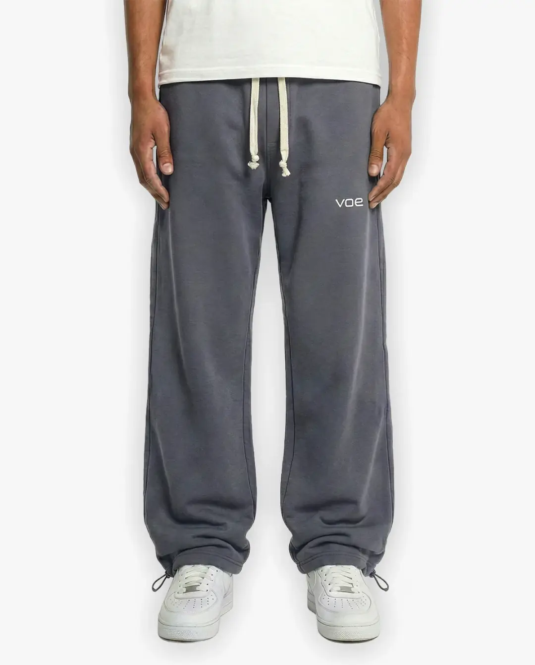 VOE Kışlık Ayarlanabilir Paça Oversize Unisex Eşofman Altı
